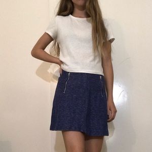 Soft mini skirt
